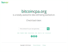 Tablet Screenshot of bitcoincpa.org