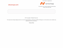 Tablet Screenshot of bitcoincpa.com